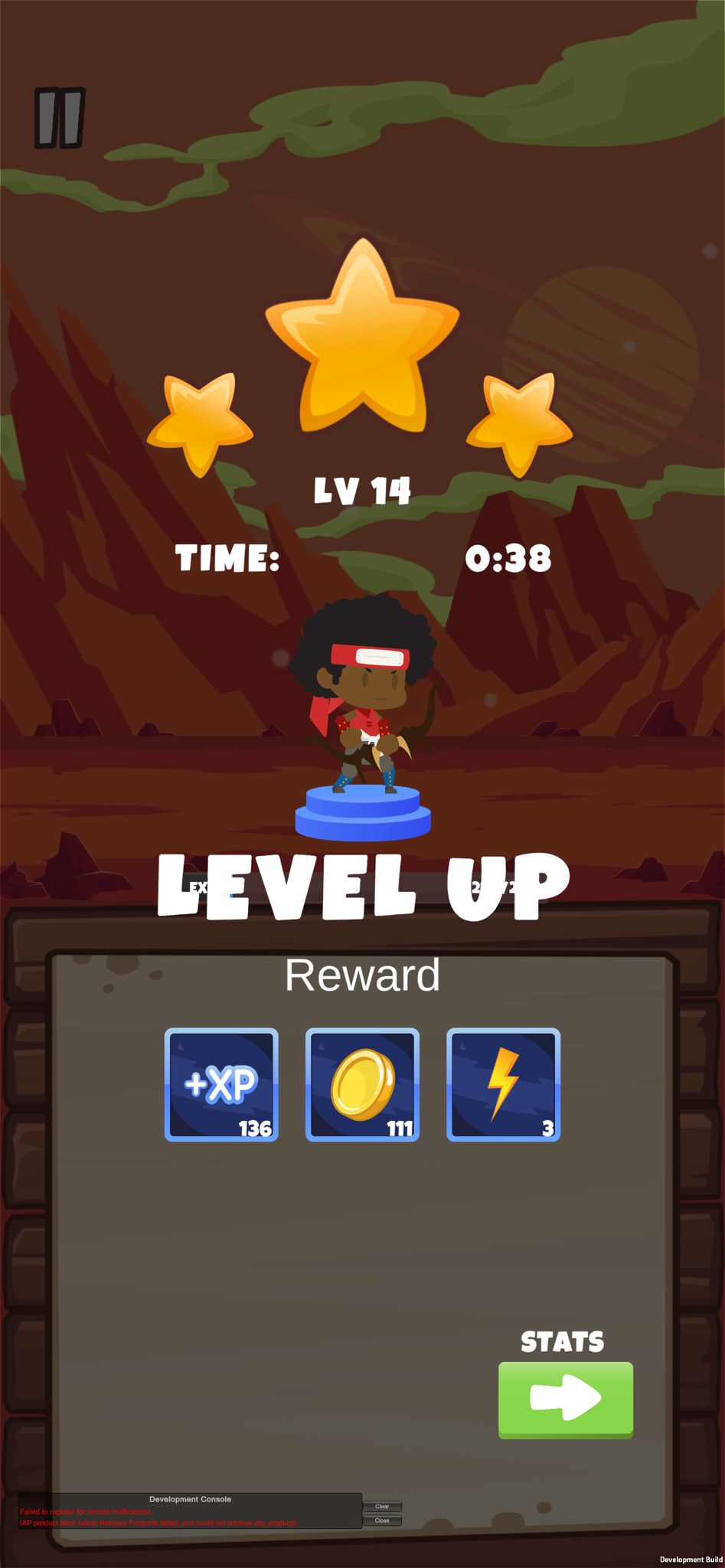 Little One level-up rewards